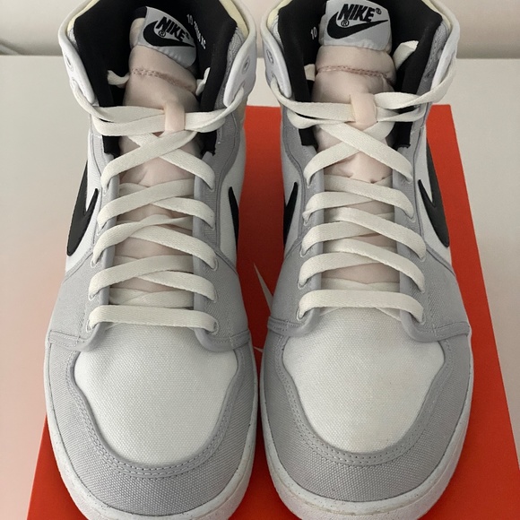 Size 9.5 - Jordan 1 Retro AJKO White Black Gray Fog Sail DO5047-100 main image 4